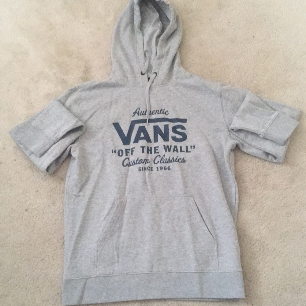 Grey Vans hoodie